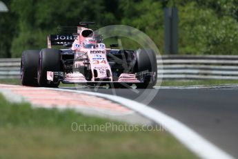 World © Octane Photographic Ltd. Formula 1 - Hungarian in-season testing. Nikita Mazepin - Sahara Force India VJM10. Hungaroring, Budapest, Hungary. Tuesday 1st August 2017. Digital Ref:1916CB1L2852