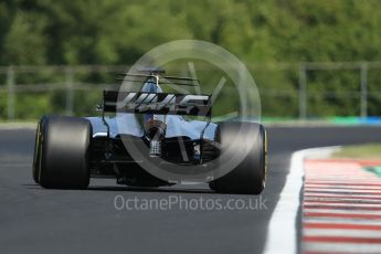 World © Octane Photographic Ltd. Formula 1 - Hungarian in-season testing. Santino Ferrucci - Haas F1 Team VF-17. Hungaroring, Budapest, Hungary. Tuesday 1st August 2017. Digital Ref:1916CB1L2909