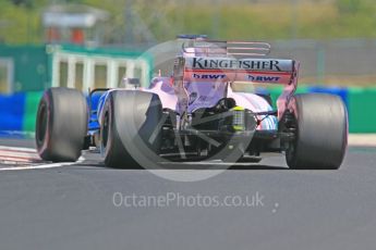 World © Octane Photographic Ltd. Formula 1 - Hungarian in-season testing. Nikita Mazepin - Sahara Force India VJM10. Hungaroring, Budapest, Hungary. Tuesday 1st August 2017. Digital Ref:1916CB1L2970