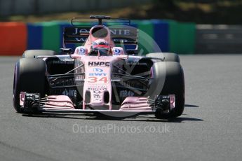 World © Octane Photographic Ltd. Formula 1 - Hungarian in-season testing. Nikita Mazepin - Sahara Force India VJM10. Hungaroring, Budapest, Hungary. Tuesday 1st August 2017. Digital Ref:1916CB1L3063