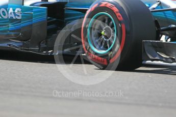 World © Octane Photographic Ltd. Formula 1 - Hungarian in-season testing. George Russell - Mercedes AMG Petronas F1 W08 EQ Energy+. Hungaroring, Budapest, Hungary. Tuesday 1st August 2017. Digital Ref:1916CB1L3078