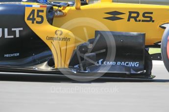 World © Octane Photographic Ltd. Formula 1 - Hungarian in-season testing. Nicholas Latifi - Renault Sport F1 Team R.S.17. Hungaroring, Budapest, Hungary. Tuesday 1st August 2017. Digital Ref:1916CB1L3091