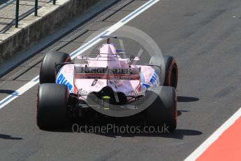 World © Octane Photographic Ltd. Formula 1 - Hungarian in-season testing. Lucas Auer - Sahara Force India VJM10. Hungaroring, Budapest, Hungary. Tuesday 1st August 2017. Digital Ref: