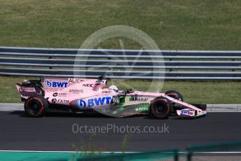 World © Octane Photographic Ltd. Formula 1 - Hungarian in-season testing. Lucas Auer - Sahara Force India VJM10. Hungaroring, Budapest, Hungary. Tuesday 1st August 2017. Digital Ref: