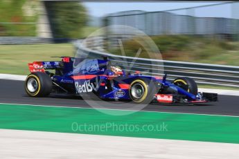 World © Octane Photographic Ltd. Formula 1 - Hungarian in-season testing. Sean Gelael - Scuderia Toro Rosso STR12. Hungaroring, Budapest, Hungary. Tuesday 1st August 2017. Digital Ref:1916CB2D4538