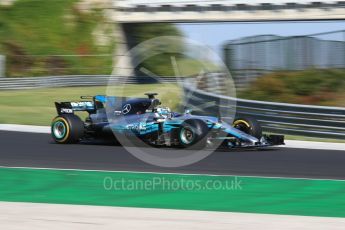 World © Octane Photographic Ltd. Formula 1 - Hungarian Pirelli tyre test. Valtteri Bottas - Mercedes AMG Petronas F1 W08 EQ Energy+. Hungaroring, Budapest, Hungary. Tuesday 1st August 2017. Digital Ref:1916CB2D4546