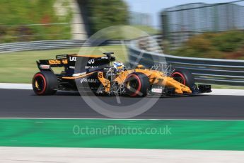 World © Octane Photographic Ltd. Formula 1 - Hungarian in-season testing. Nicholas Latifi - Renault Sport F1 Team R.S.17. Hungaroring, Budapest, Hungary. Tuesday 1st August 2017. Digital Ref:1916CB2D4553