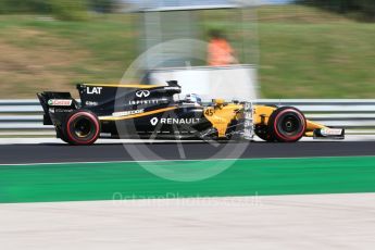 World © Octane Photographic Ltd. Formula 1 - Hungarian in-season testing. Nicholas Latifi - Renault Sport F1 Team R.S.17. Hungaroring, Budapest, Hungary. Tuesday 1st August 2017. Digital Ref:1916CB2D4559