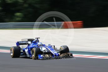 World © Octane Photographic Ltd. Formula 1 - Hungarian in-season testing. Gustav Malja – Sauber F1 Team C36. Hungaroring, Budapest, Hungary. Tuesday 1st August 2017. Digital Ref:1916CB2D4662