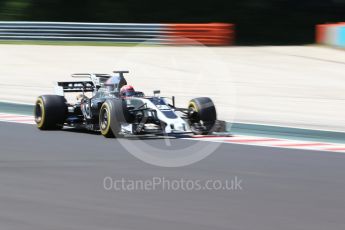 World © Octane Photographic Ltd. Formula 1 - Hungarian in-season testing. Santino Ferrucci - Haas F1 Team VF-17. Hungaroring, Budapest, Hungary. Tuesday 1st August 2017. Digital Ref:1916CB2D4678