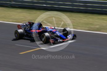 World © Octane Photographic Ltd. Formula 1 - Hungarian in-season testing. Sean Gelael - Scuderia Toro Rosso STR12. Hungaroring, Budapest, Hungary. Tuesday 1st August 2017. Digital Ref: