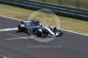 World © Octane Photographic Ltd. Formula 1 - Hungarian Pirelli tyre test. Valtteri Bottas - Mercedes AMG Petronas F1 W08 EQ Energy+. Hungaroring, Budapest, Hungary. Tuesday 1st August 2017. Digital Ref: