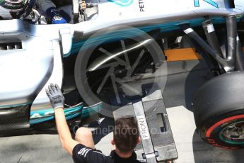 World © Octane Photographic Ltd. Formula 1 - Hungarian Pirelli tyre test. Valtteri Bottas - Mercedes AMG Petronas F1 W08 EQ Energy+. Hungaroring, Budapest, Hungary. Tuesday 1st August 2017. Digital Ref:
