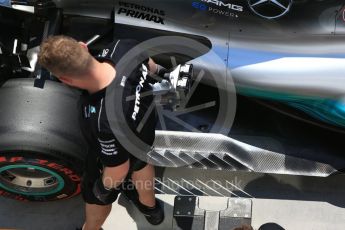 World © Octane Photographic Ltd. Formula 1 - Hungarian Pirelli tyre test. Valtteri Bottas - Mercedes AMG Petronas F1 W08 EQ Energy+. Hungaroring, Budapest, Hungary. Tuesday 1st August 2017. Digital Ref: