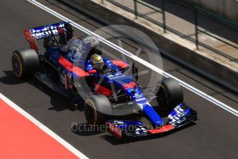 World © Octane Photographic Ltd. Formula 1 - Hungarian in-season testing. Sean Gelael - Scuderia Toro Rosso STR12. Hungaroring, Budapest, Hungary. Tuesday 1st August 2017. Digital Ref: