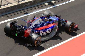 World © Octane Photographic Ltd. Formula 1 - Hungarian in-season testing. Sean Gelael - Scuderia Toro Rosso STR12. Hungaroring, Budapest, Hungary. Tuesday 1st August 2017. Digital Ref: