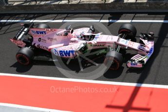 World © Octane Photographic Ltd. Formula 1 - Hungarian in-season testing. Lucas Auer - Sahara Force India VJM10. Hungaroring, Budapest, Hungary. Tuesday 1st August 2017. Digital Ref: