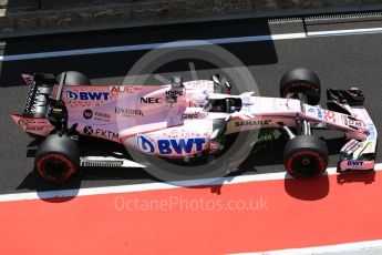 World © Octane Photographic Ltd. Formula 1 - Hungarian in-season testing. Lucas Auer - Sahara Force India VJM10. Hungaroring, Budapest, Hungary. Tuesday 1st August 2017. Digital Ref: