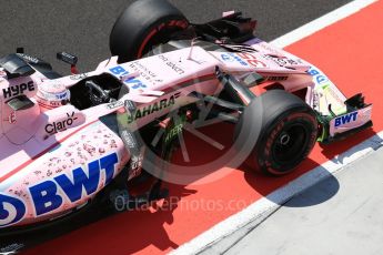 World © Octane Photographic Ltd. Formula 1 - Hungarian in-season testing. Lucas Auer - Sahara Force India VJM10. Hungaroring, Budapest, Hungary. Tuesday 1st August 2017. Digital Ref: