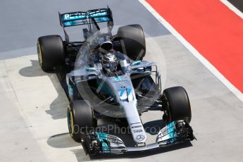 World © Octane Photographic Ltd. Formula 1 - Hungarian Pirelli tyre test. Valtteri Bottas - Mercedes AMG Petronas F1 W08 EQ Energy+. Hungaroring, Budapest, Hungary. Tuesday 1st August 2017. Digital Ref: