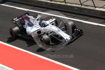 World © Octane Photographic Ltd. Formula 1 - Hungarian in-season testing. Lance Stroll - Williams Martini Racing FW40. Hungaroring, Budapest, Hungary. Tuesday 1st August 2017. Digital Ref: