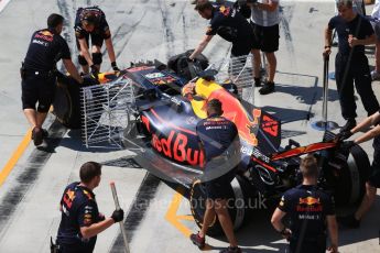 World © Octane Photographic Ltd. Formula 1 - Hungarian in-season testing. Max Verstappen - Red Bull Racing RB13. Hungaroring, Budapest, Hungary. Tuesday 1st August 2017. Digital Ref: