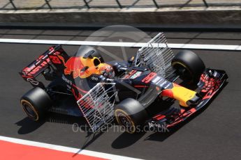 World © Octane Photographic Ltd. Formula 1 - Hungarian in-season testing. Max Verstappen - Red Bull Racing RB13. Hungaroring, Budapest, Hungary. Tuesday 1st August 2017. Digital Ref: