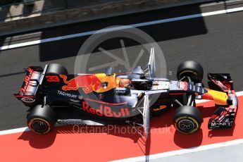 World © Octane Photographic Ltd. Formula 1 - Hungarian in-season testing. Max Verstappen - Red Bull Racing RB13. Hungaroring, Budapest, Hungary. Tuesday 1st August 2017. Digital Ref: