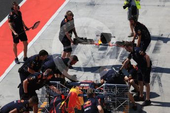 World © Octane Photographic Ltd. Formula 1 - Hungarian in-season testing. Max Verstappen - Red Bull Racing RB13. Hungaroring, Budapest, Hungary. Tuesday 1st August 2017. Digital Ref: