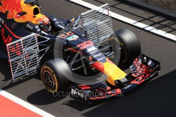 World © Octane Photographic Ltd. Formula 1 - Hungarian in-season testing. Max Verstappen - Red Bull Racing RB13. Hungaroring, Budapest, Hungary. Tuesday 1st August 2017. Digital Ref: