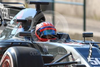 World © Octane Photographic Ltd. Formula 1 - Hungarian in-season testing. Santino Ferrucci - Haas F1 Team VF-17. Hungaroring, Budapest, Hungary. Tuesday 1st August 2017. Digital Ref:1916LB1D2105