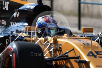 World © Octane Photographic Ltd. Formula 1 - Hungarian in-season testing. Nicholas Latifi - Renault Sport F1 Team R.S.17. Hungaroring, Budapest, Hungary. Tuesday 1st August 2017. Digital Ref:1916LB1D2148
