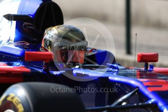 World © Octane Photographic Ltd. Formula 1 - Hungarian in-season testing. Sean Gelael - Scuderia Toro Rosso STR12. Hungaroring, Budapest, Hungary. Tuesday 1st August 2017. Digital Ref:1916LB1D2208