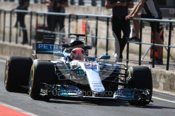 World © Octane Photographic Ltd. Formula 1 - Hungarian in-season testing. George Russell - Mercedes AMG Petronas F1 W08 EQ Energy+. Hungaroring, Budapest, Hungary. Tuesday 1st August 2017. Digital Ref:1916LB1D2226