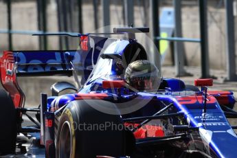 World © Octane Photographic Ltd. Formula 1 - Hungarian in-season testing. Sean Gelael - Scuderia Toro Rosso STR12. Hungaroring, Budapest, Hungary. Tuesday 1st August 2017. Digital Ref:1916LB1D2312