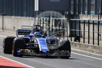 World © Octane Photographic Ltd. Formula 1 - Hungarian in-season testing. Gustav Malja – Sauber F1 Team C36. Hungaroring, Budapest, Hungary. Tuesday 1st August 2017. Digital Ref:1916LB1D2319