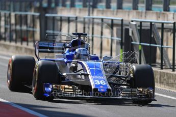 World © Octane Photographic Ltd. Formula 1 - Hungarian in-season testing. Gustav Malja – Sauber F1 Team C36. Hungaroring, Budapest, Hungary. Tuesday 1st August 2017. Digital Ref:1916LB1D2397