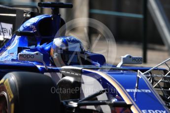 World © Octane Photographic Ltd. Formula 1 - Hungarian in-season testing. Gustav Malja – Sauber F1 Team C36. Hungaroring, Budapest, Hungary. Tuesday 1st August 2017. Digital Ref:1916LB1D2409