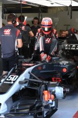 World © Octane Photographic Ltd. Formula 1 - Hungarian in-season testing. Santino Ferrucci - Haas F1 Team VF-17. Hungaroring, Budapest, Hungary. Tuesday 1st August 2017. Digital Ref:1916LB1D2413