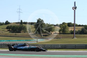 World © Octane Photographic Ltd. Formula 1 - Hungarian in-season testing. George Russell - Mercedes AMG Petronas F1 W08 EQ Energy+. Hungaroring, Budapest, Hungary. Tuesday 1st August 2017. Digital Ref:1916LB1D2493