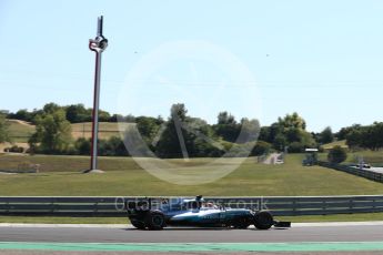 World © Octane Photographic Ltd. Formula 1 - Hungarian in-season testing. George Russell - Mercedes AMG Petronas F1 W08 EQ Energy+. Hungaroring, Budapest, Hungary. Tuesday 1st August 2017. Digital Ref:1916LB1D2498