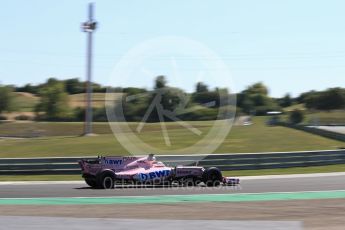 World © Octane Photographic Ltd. Formula 1 - Hungarian in-season testing. Nikita Mazepin - Sahara Force India VJM10. Hungaroring, Budapest, Hungary. Tuesday 1st August 2017. Digital Ref:1916LB1D2527