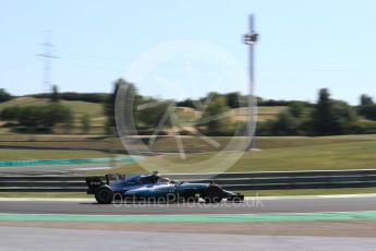 World © Octane Photographic Ltd. Formula 1 - Hungarian in-season testing. George Russell - Mercedes AMG Petronas F1 W08 EQ Energy+. Hungaroring, Budapest, Hungary. Tuesday 1st August 2017. Digital Ref:1916LB1D2537