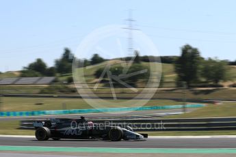 World © Octane Photographic Ltd. Formula 1 - Hungarian in-season testing. Santino Ferrucci - Haas F1 Team VF-17. Hungaroring, Budapest, Hungary. Tuesday 1st August 2017. Digital Ref:1916LB1D2561