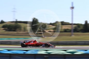 World © Octane Photographic Ltd. Formula 1 - Hungarian in-season testing. Charles LeClerc - Scuderia Ferrari SF70H. Hungaroring, Budapest, Hungary. Tuesday 1st August 2017. Digital Ref:1916LB1D2595