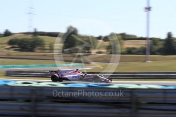 World © Octane Photographic Ltd. Formula 1 - Hungarian in-season testing. Nikita Mazepin - Sahara Force India VJM10. Hungaroring, Budapest, Hungary. Tuesday 1st August 2017. Digital Ref:1916LB1D2617