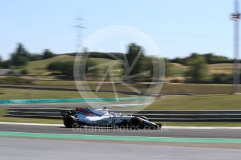 World © Octane Photographic Ltd. Formula 1 - Hungarian in-season testing. Lance Stroll - Williams Martini Racing FW40. Hungaroring, Budapest, Hungary. Tuesday 1st August 2017. Digital Ref:1916LB1D2645