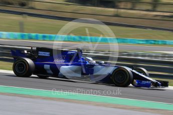 World © Octane Photographic Ltd. Formula 1 - Hungarian in-season testing. Gustav Malja – Sauber F1 Team C36. Hungaroring, Budapest, Hungary. Tuesday 1st August 2017. Digital Ref:1916LB1D2656