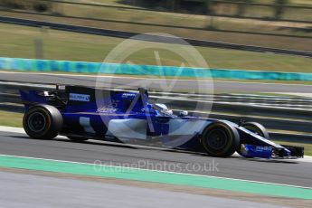 World © Octane Photographic Ltd. Formula 1 - Hungarian in-season testing. Gustav Malja – Sauber F1 Team C36. Hungaroring, Budapest, Hungary. Tuesday 1st August 2017. Digital Ref:1916LB1D2656