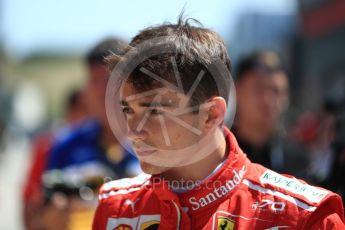 World © Octane Photographic Ltd. Formula 1 - Hungarian in-season testing. Charles LeClerc - Scuderia Ferrari SF70H. Hungaroring, Budapest, Hungary. Tuesday 1st August 2017. Digital Ref: 1916LB1D2711